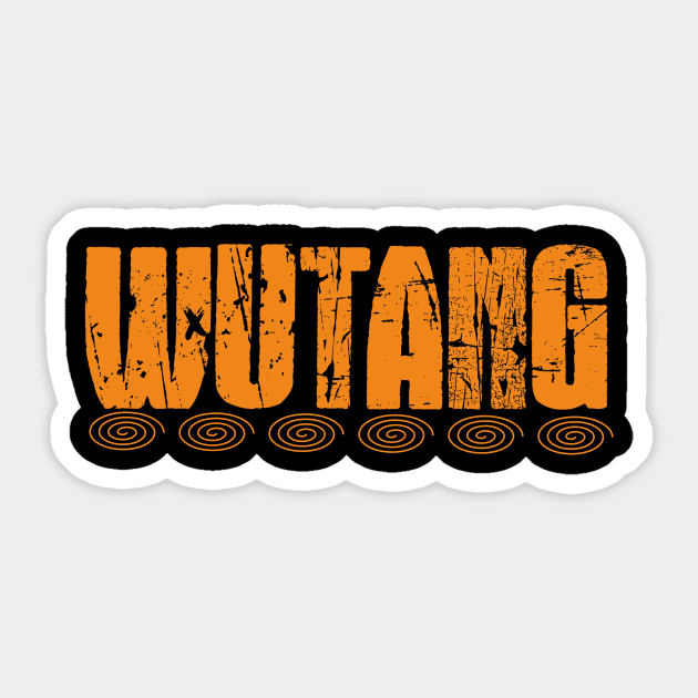 WUTANG Sticker by vacation at beach